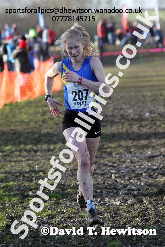 Senior womens Northern Cross Country  Championships, Pontefract. Photo: David T. Hewitson/Sports for All Pics